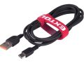 EXTOL kabel USB, USB-C–USB-A, 1,5m (42090)
