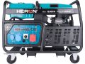 HERON elektrocentrála benzínová 23,5HP/12kW/15kVA (400V), 12kW (230V), podvozek (8896431)