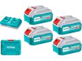TOTAL Sada baterií a nabíječky, 20V Li-ion, 4000mAh, industrial (TFBCLI20244)