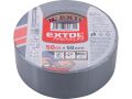 EXTOL páska lepicí textilní/univerzální, 50mm x 50m tl.0,18mm, šedá (8856312)