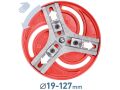 EXTOL vrták/korunka vykružovací nastavitelná, O19-127mm, stopka O9mm (8801610)