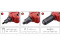 FORTUM kleště nýtovací pákové COMBO-3F, pro nýt. matice M3-M10, nýt. šrouby M4-M8, trhací nýty 2,4-6,4mm (4770639)