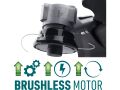 EXTOL křovinořez aku, SHARE20V, BRUSHLESS, bez baterie a nabíječky (8791901)