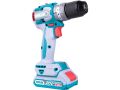 TOTAL Vrtací šroubovák AKU s příklepem, brushless, 20V Li-ion (2x), industrial (TIDLI20602E)