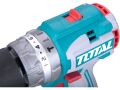 TOTAL Vrtací šroubovák AKU s příklepem, brushless, 20V Li-ion (2x), industrial (TIDLI20602E)