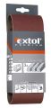 EXTOL Brusný pás, bal. 3ks, P40, 75x533mm, EXTOL PREMIUM (8803524)