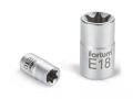 FORTUM hlavice nástrčná vnitřní TORX, 1/4', E5, L 25mm, 61CrV5, FORTUM (4701705)