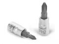 FORTUM hlavice zástrčná šroubovák PH, 1/4', PH1, L 37mm, CrV/S2, FORTUM (4701811)