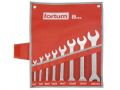 FORTUM sada plochých klíčů, 8ks, 6x7, 8x9, 10x11, 12x13, 14x17, 16x18, 19x21, 22x24mm, 61CrV5, FORTUM (4730102)