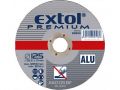 EXTOL kotouč řezný na Alu, 125x1,0x22,2mm, EXTOL PREMIUM (8808402)