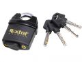 EXTOL zámek visací bezpečnostní voděodolný, 50mm, 4 klíče, EXTOL PREMIUM (8857750)