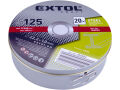 EXTOL kotouč řezný na kov 20ks, O 125x1,0x22,2mm (106903)