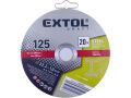 EXTOL kotouč řezný na kov 20ks, O 125x1,0x22,2mm (106903)