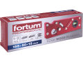 FORTUM hoblík na srážení hran nastavitelný, 2nožové profily (45° - R3mm/1/8