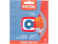 EXTOL PREMIUM kotouč diamantový řezný, turbo Thin Cut, suché i mokré řezání, O 115x22,2x1,2mm (8803041)