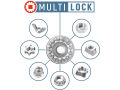 EXTOL hlavice nástrčné prodloužené, MULTI-LOCK, sada 11ks, 1/4