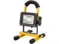 EXTOL reflektor LED 10W, nabíjecí, s podstavcem, 10W, 800lm, denní světlo, IP65, Li-ion, funkce konstantního proudu, výdrž: 2h v