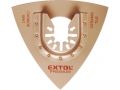 EXTOL rašple trojúhelníková, 78mm, tvrdokov, EXTOL PREMIUM (8803860)