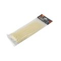 EXTOL pásky na vodiče, 3,6x140mm, 100ks, bílé, NYLON, EXTOL PREMIUM (8856105)