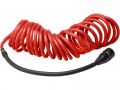 EXTOL kompresor auto 12V v tašce s příslušenstvím, celokovové tělo, 12v, 10,3bar, 12V DC cigaretová zástrčka, 2,9m kabel, 4,5m s