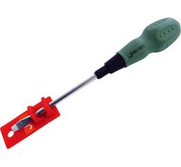 EXTOL šroubovák plochý, magnetický, (-) 4x75mm, CrV, EXTOL PREMIUM (55011)