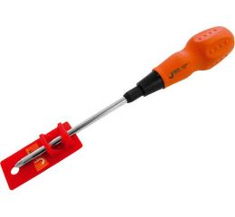 EXTOL šroubovák křížový PZ, magnetický, PZ 0x75mm, CrV, EXTOL PREMIUM (55031)