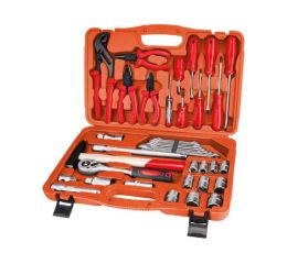 EXTOL sada nářadí 39ks, 1/4", CrV, EXTOL PREMIUM (6563)