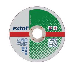EXTOL kotouče řezné na kámen, 5ks, 115x2,5x22,2mm, EXTOL CRAFT (108110)