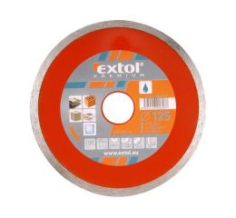 EXTOL kotouč diamantový řezný celoobvodový, 230x22,2mm, mokré řezání, EXTOL PREMIUM (108735)