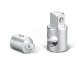 FORTUM adaptér, čtyřhran vnitřní 1/2“-vnější 3/8“, s otvorem pro trhák, 61CrV5, FORTUM (4700908)