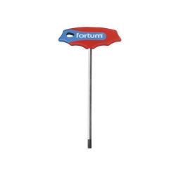 FORTUM T-klíč imbus, SW10, L 200mm, 61CrV5, FORTUM (4710118)