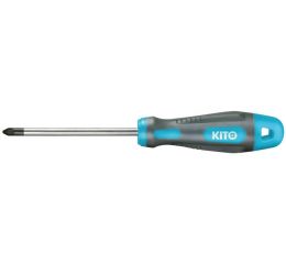 KITO šroubovák křížový, PZ 0x100, magnet, S2, KITO (4800303)