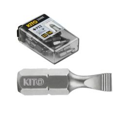 KITO hroty, sada 20ks, 4x25mm, S2, KITO (4810311)