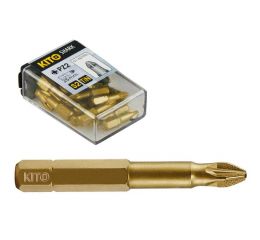 KITO hroty, sada 10ks, PZ 1x50mm, S2/TiN, KITO (4821210)