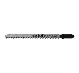 EXTOL plátky do přím.pily 5ks, 75x25mm, úchyt BOSCH, HCS, EXTOL PREMIUM (8805003)