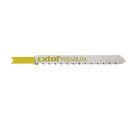 EXTOL plátky do přím.pily 5ks, 75x25mm, úchyt UNIVERSAL, HSS, EXTOL PREMIUM (8805505)