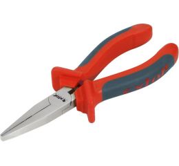 EXTOL kleště ploché, 160mm, antikorozní povrchová úprava, rukojeť měkčená protiskluzovou TPR gumou, EXTOL PREMIUM (8813146)