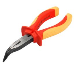 EXTOL kleště půlkulaté zahnuté 160mm VDE (8813177)