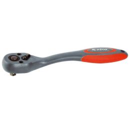 EXTOL ráčna, 72 zubů, 1/2", GS, zahnutá, potažená plastem, CrV, EXTOL PREMIUM (8816413)