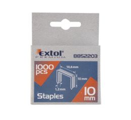 EXTOL spony, 1000ks, 8mm, 10,6x0,52x1,2mm, EXTOL PREMIUM (8852202)