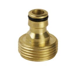 EXTOL adaptér vnější závit, 3/4", mosazný, EXTOL PREMIUM (8876031)