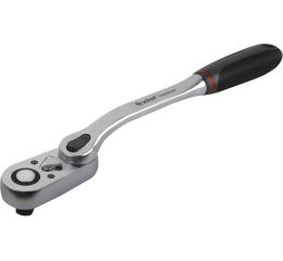 EXTOL ráčna, 48 zubů, "1/2"", L 310mm", 48 zubů, zahnutá, kloubová, CrV, EXTOL PREMIUM (8816423)