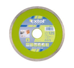 EXTOL kotouč diamantový řezný celoobvodový, 230x22,2mm, mokré řezání, EXTOL CRAFT (108835)