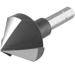 EXTOL záhlubník kuželový 90°, 25mm, 3břitá hlava, 1/4" šestihranné uchycení, HSS, EXTOL PREMIUM (8801172)