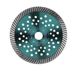 EXTOL kotouč diamantový řezný turbo Fast Cut, 115x22,2mm, suché i mokré řezání, EXTOL INDUSTRIAL (8703051)