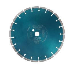 EXTOL kotouč diamantový řezný segmentový na BETON, 350x25,4mm, suché i mokré řezání, EXTOL INDUSTRIAL (8703082)