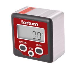 FORTUM sklonoměr digitální, 0°-360°, s magnety, FORTUM (4780200)