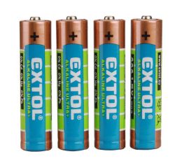 EXTOL baterie alkalické EXTOL ENERGY ULTRA +, 20ks, 1,5V AAA (LR03), EXTOL LIGHT (42012)