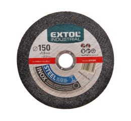 EXTOL kotouč řezný na ocel/nerez, 150x1,6x22,2mm, EXTOL INDUSTRIAL (8701015)