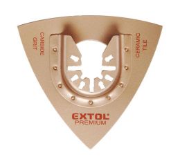 EXTOL rašple trojúhelníková, 78mm, tvrdokov, EXTOL PREMIUM (8803860)